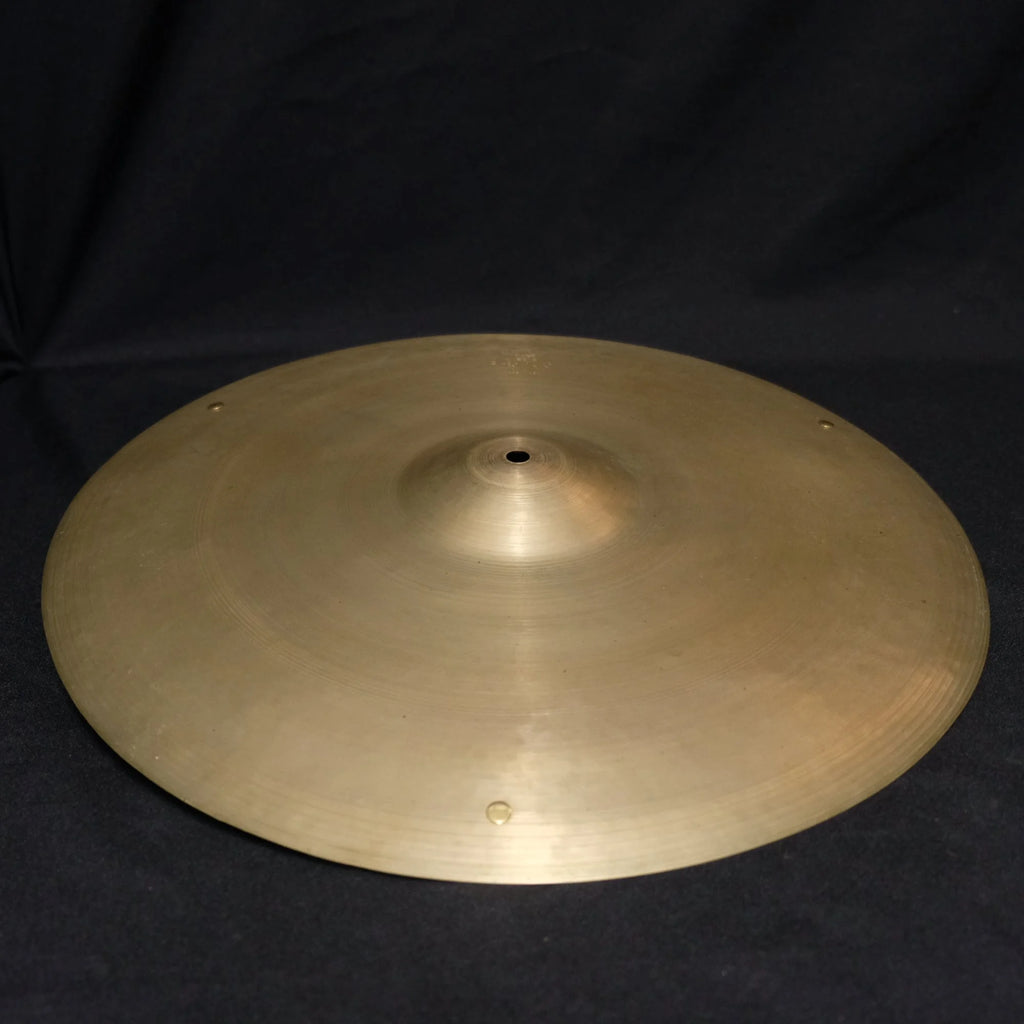 19" Zildjian Avedis Light cymbal with 3 x rivets 1750 grams large stamp 1960's