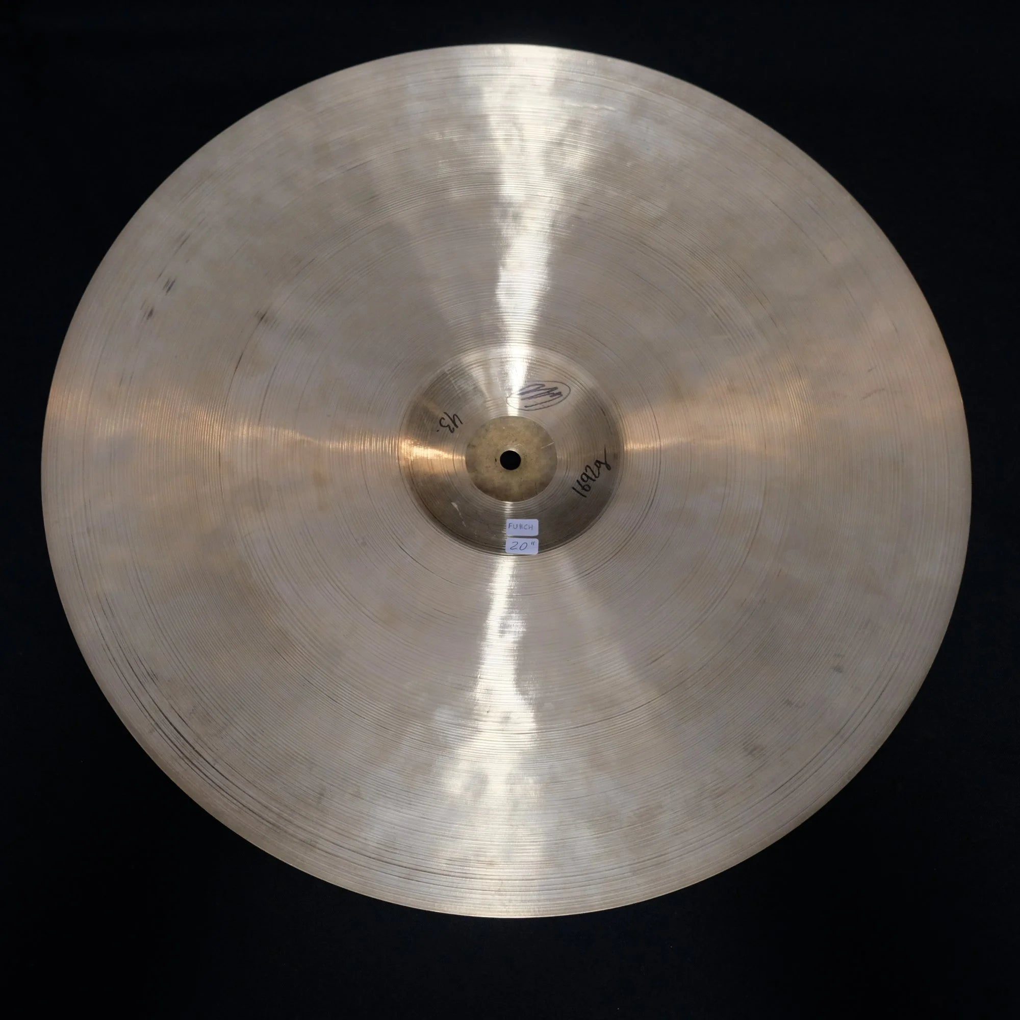 20" Funch cymbal 1692 grams #43