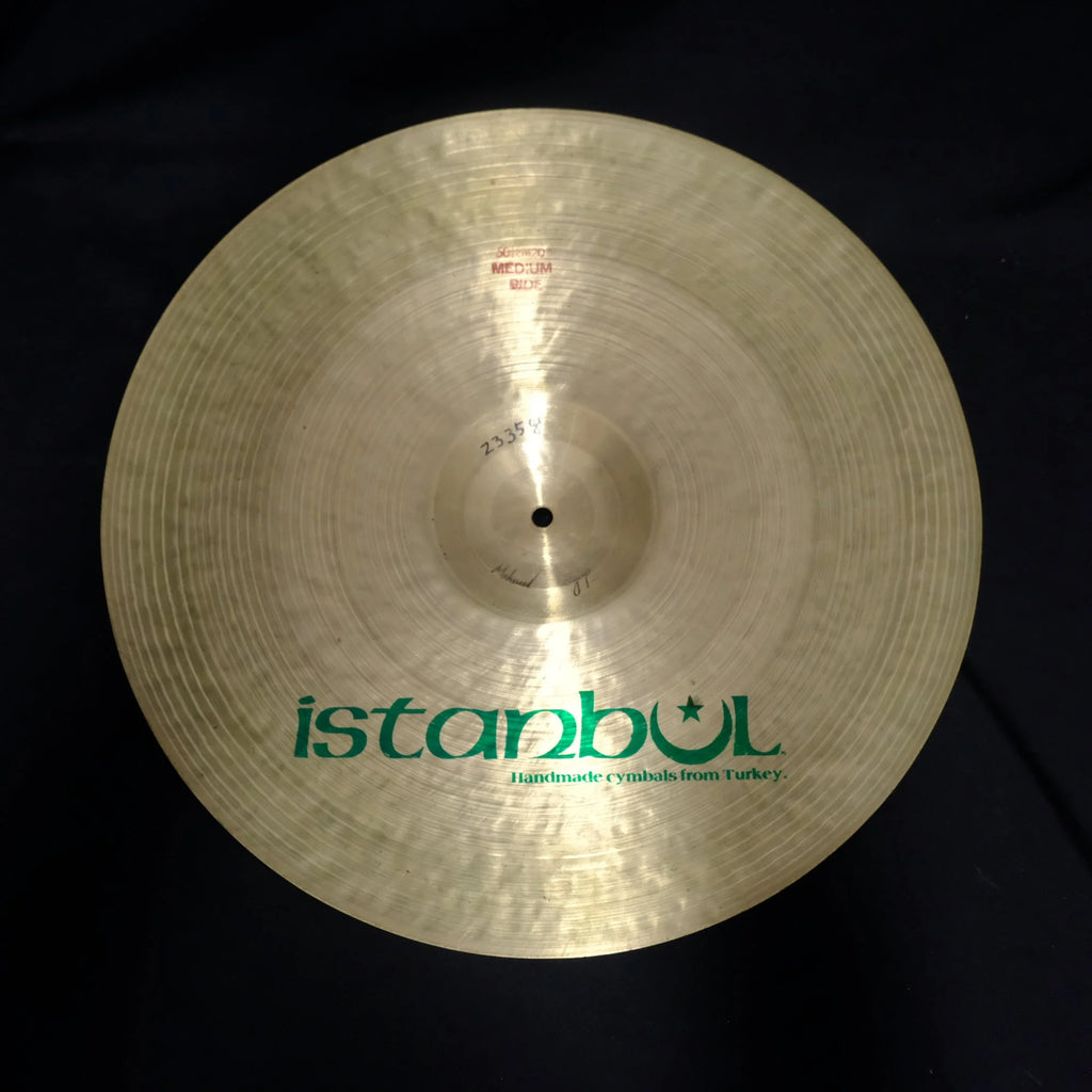 20" Istanbul Pre-Split Mehmet Agop Medium Ride 2335 grams green logo