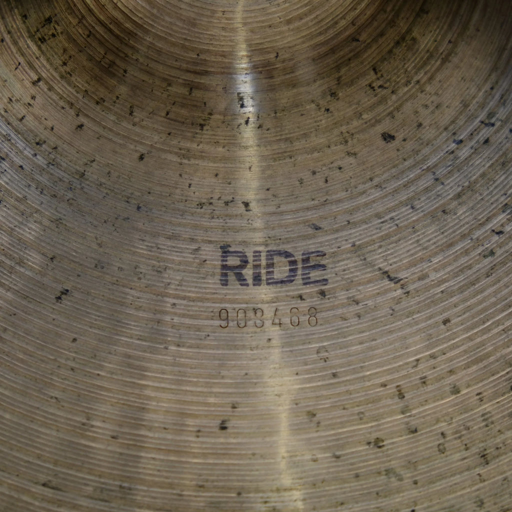 20" Paiste 2002 Ride black label 2178 grams from 1979