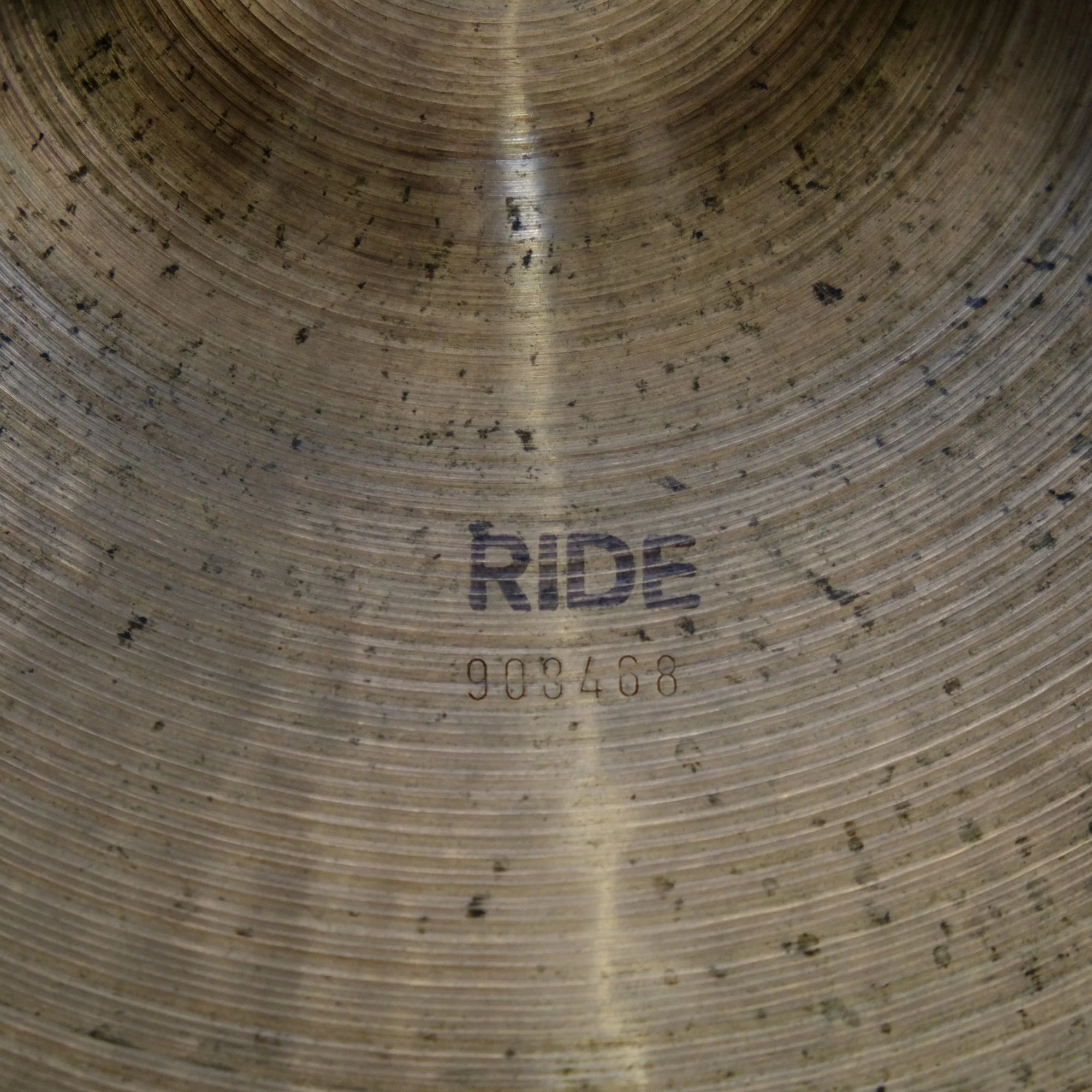 20" Paiste 2002 Ride black label 2178 grams from 1979