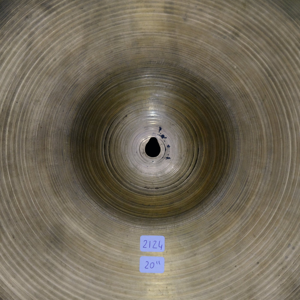 20" Zildjian Avedis Large Stamp 2124 grams from middle 1950's
