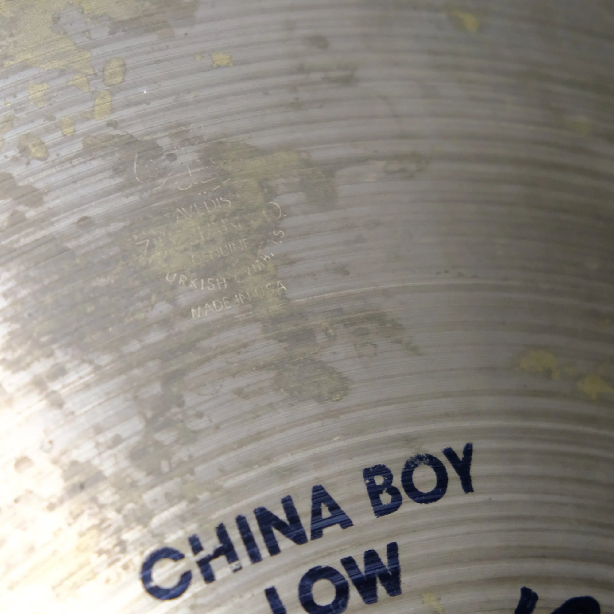 20" Zildjian China Boy Low 1728 grams