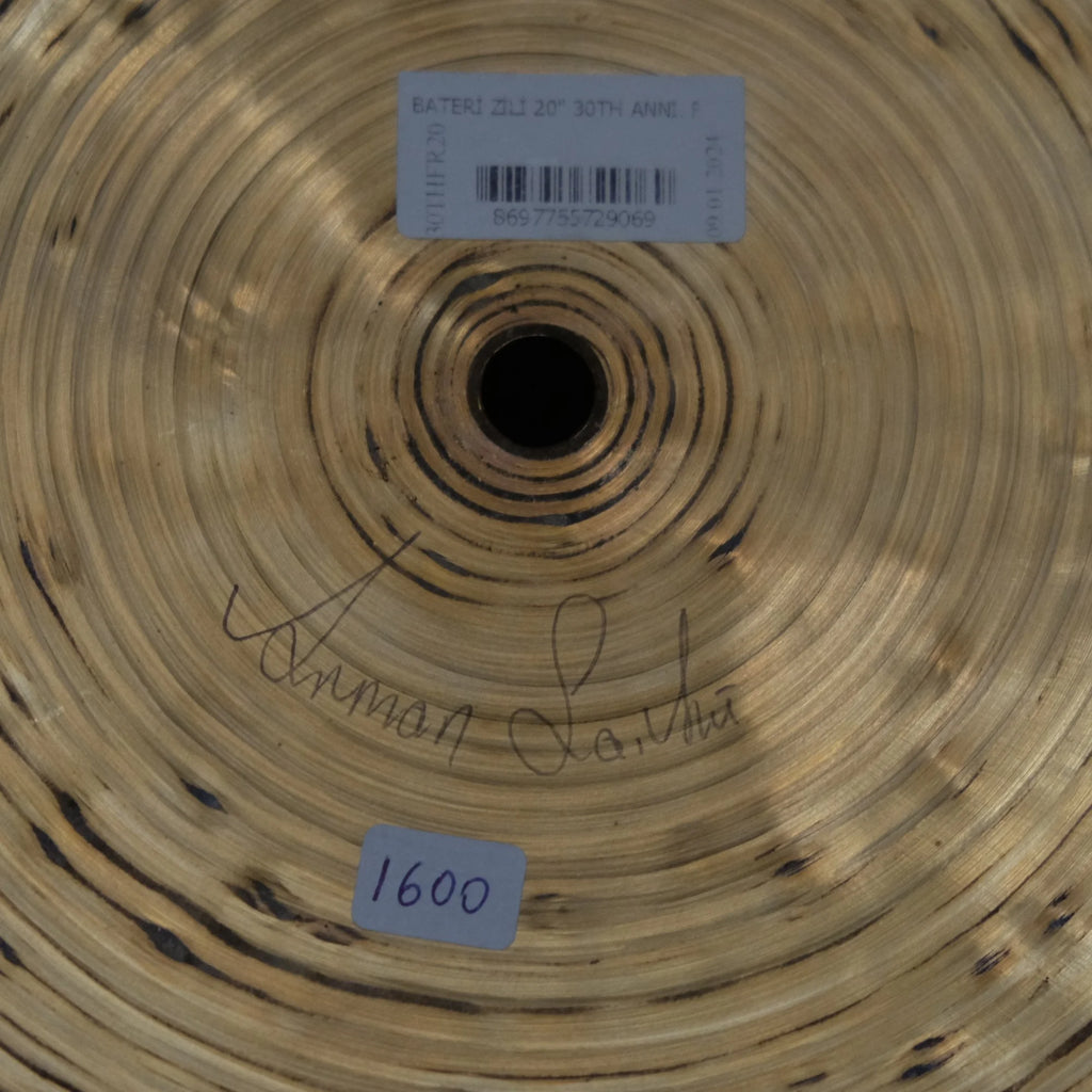 20" Istanbul Agop 30th Anniversary Flat Ride 1600 grams