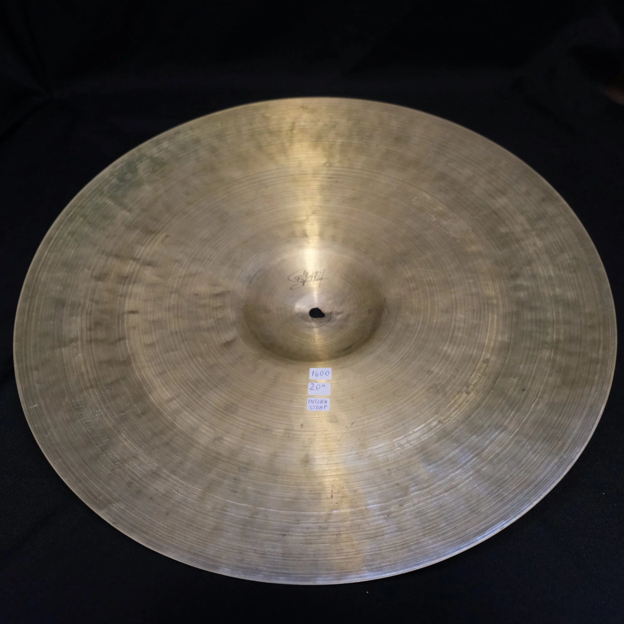 20" Zildjian K Istanbul Intermediate Stamp 1600 grams