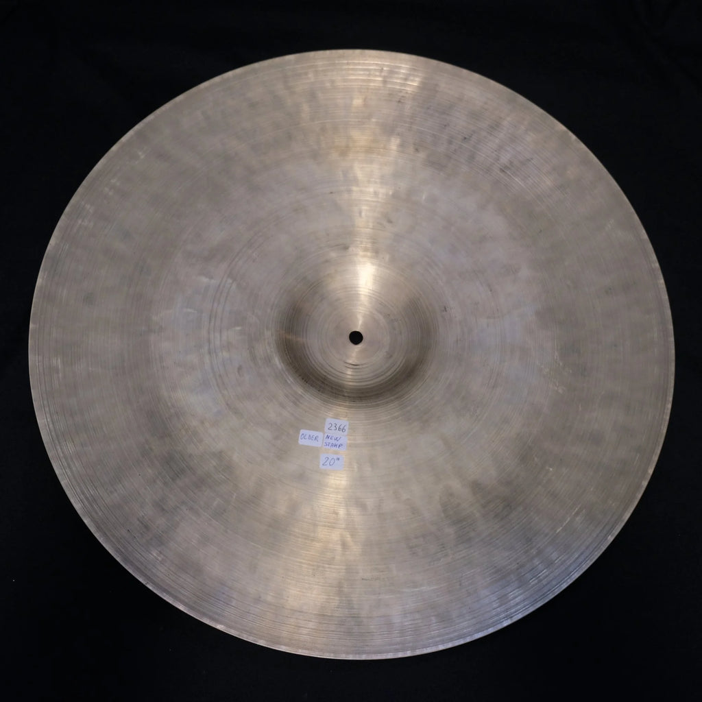 20" Zildjian K Istanbul cymbal Older New Stamp 2366 grams