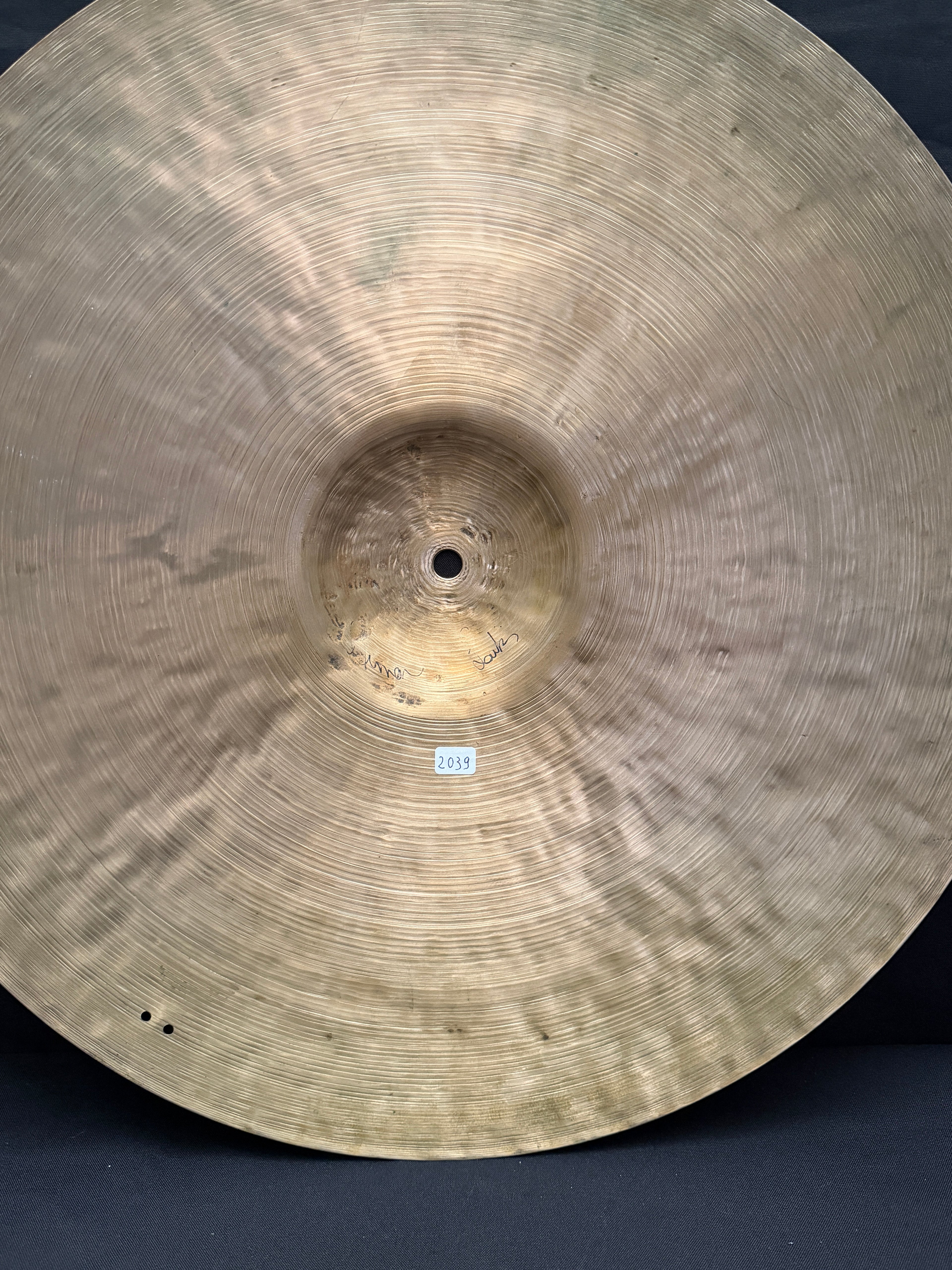 20" Istanbul Agop 30th Anniversary Ride 2039 grams