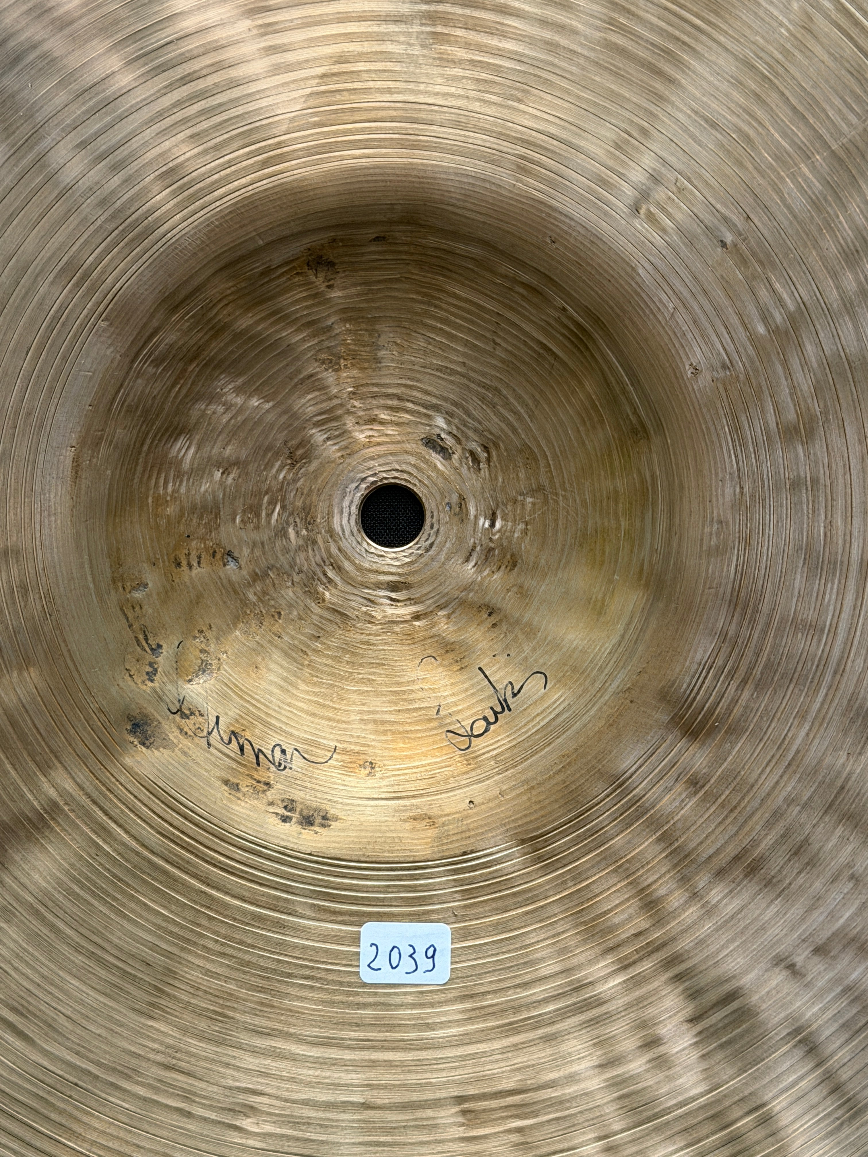 20" Istanbul Agop 30th Anniversary Ride 2039 grams