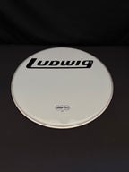 20" Ludwig LW4220-B Weather Master Heavy Block Logo Smooth Resonant Bass Drum Head