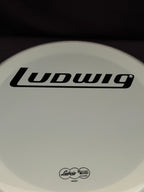 20" Ludwig LW4220-B Weather Master Heavy Block Logo muffler Smooth Resonant Bass Drum Head