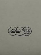 20" Ludwig Weather Master Coated with muffler Batter Bass Drum Head