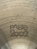 20" Paiste 2002 Crash 1802 grams from 1975
