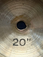 20" Paiste 2002 Crash 1900 grams from 1972 Pre-Serial