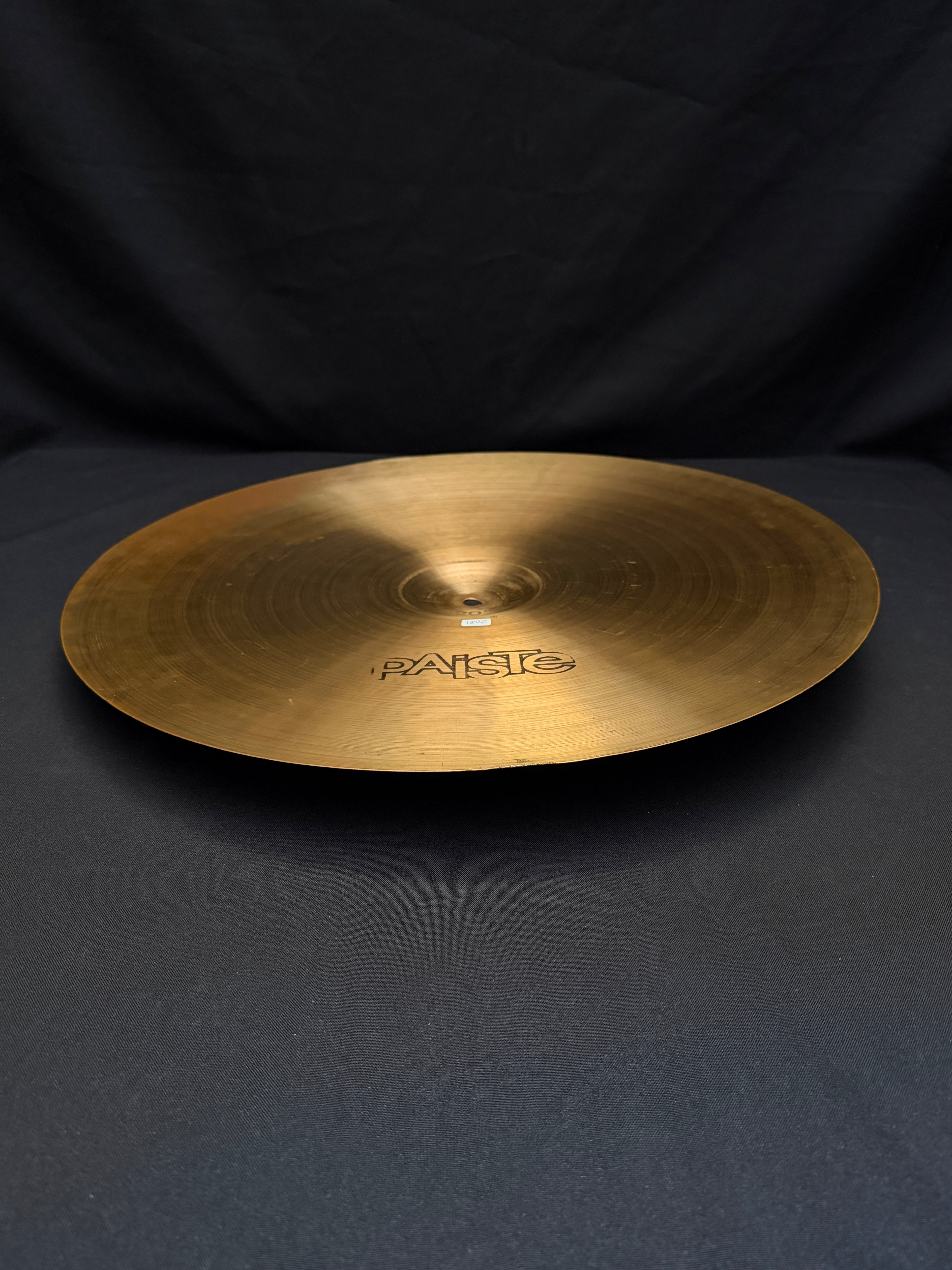 20" Paiste 2002 Crash 1802 grams from 1975