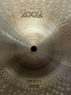 20" Paiste 2002 Heavy Ride "Jazz Rock" 2767 grams from 1980