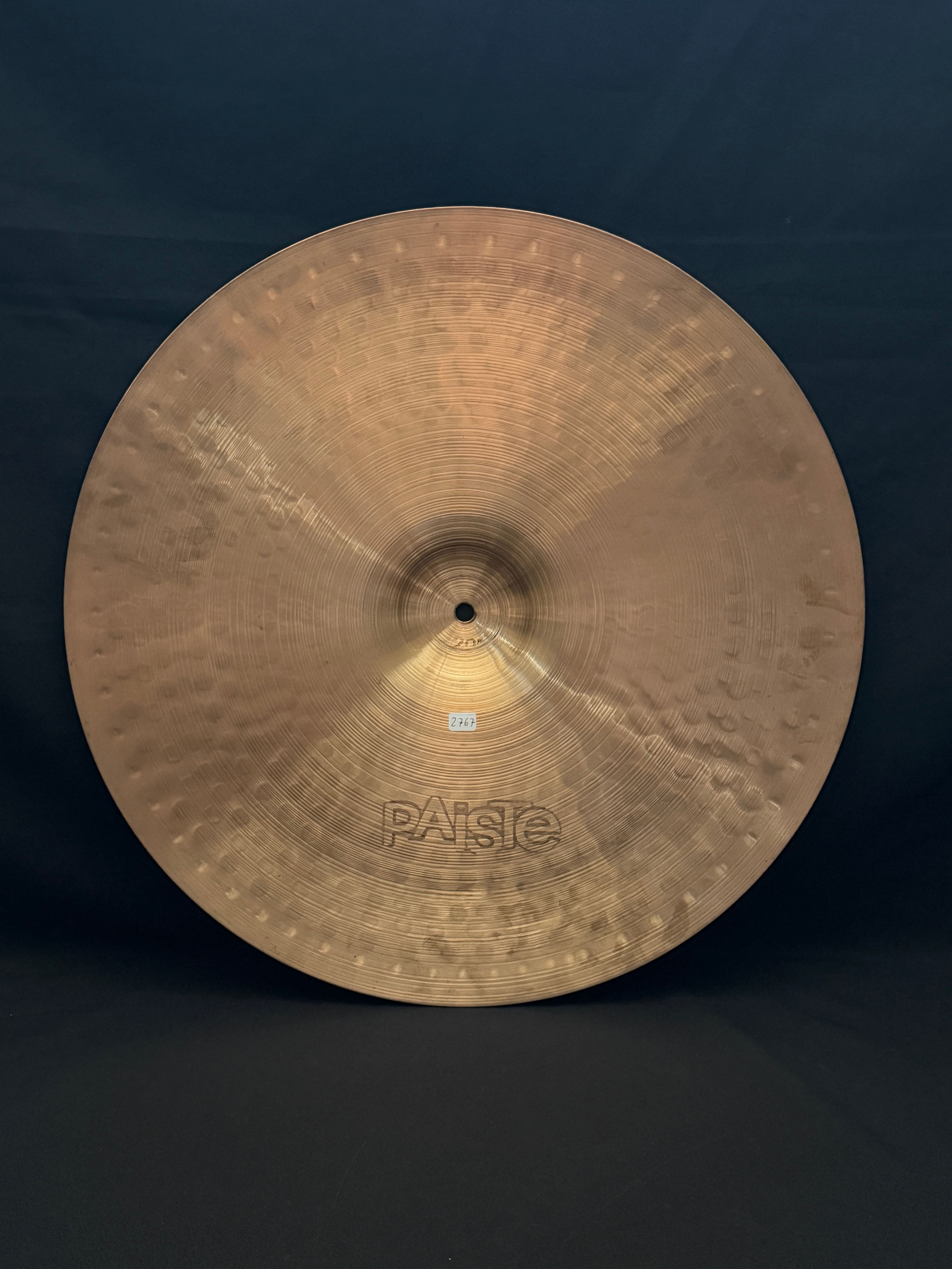 20" Paiste 2002 Heavy Ride "Jazz Rock" 2767 grams from 1980