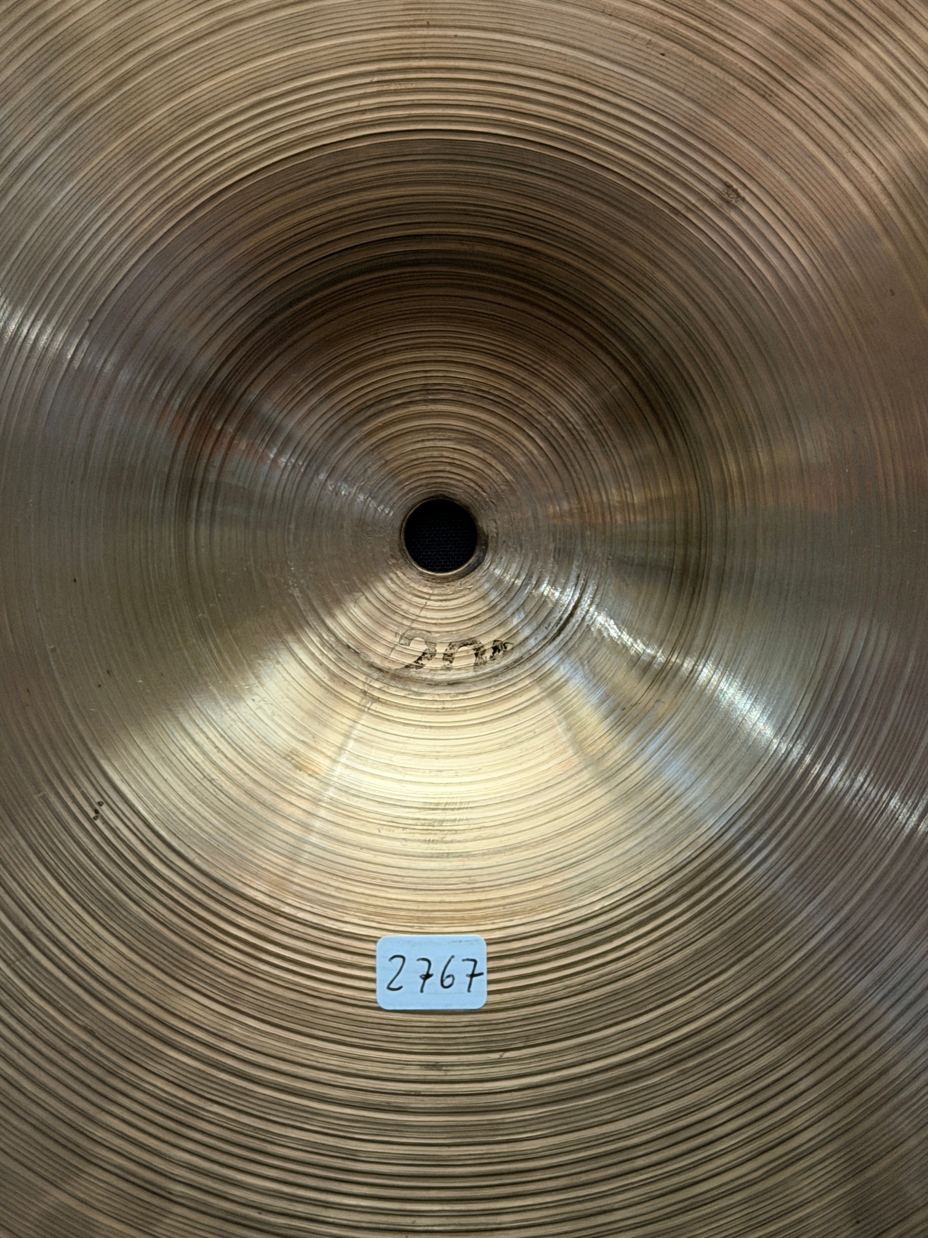 20" Paiste 2002 Heavy Ride "Jazz Rock" 2767 grams from 1980