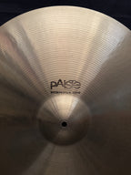 20" Paiste 602 Medium Ride 2458 grams from 1973