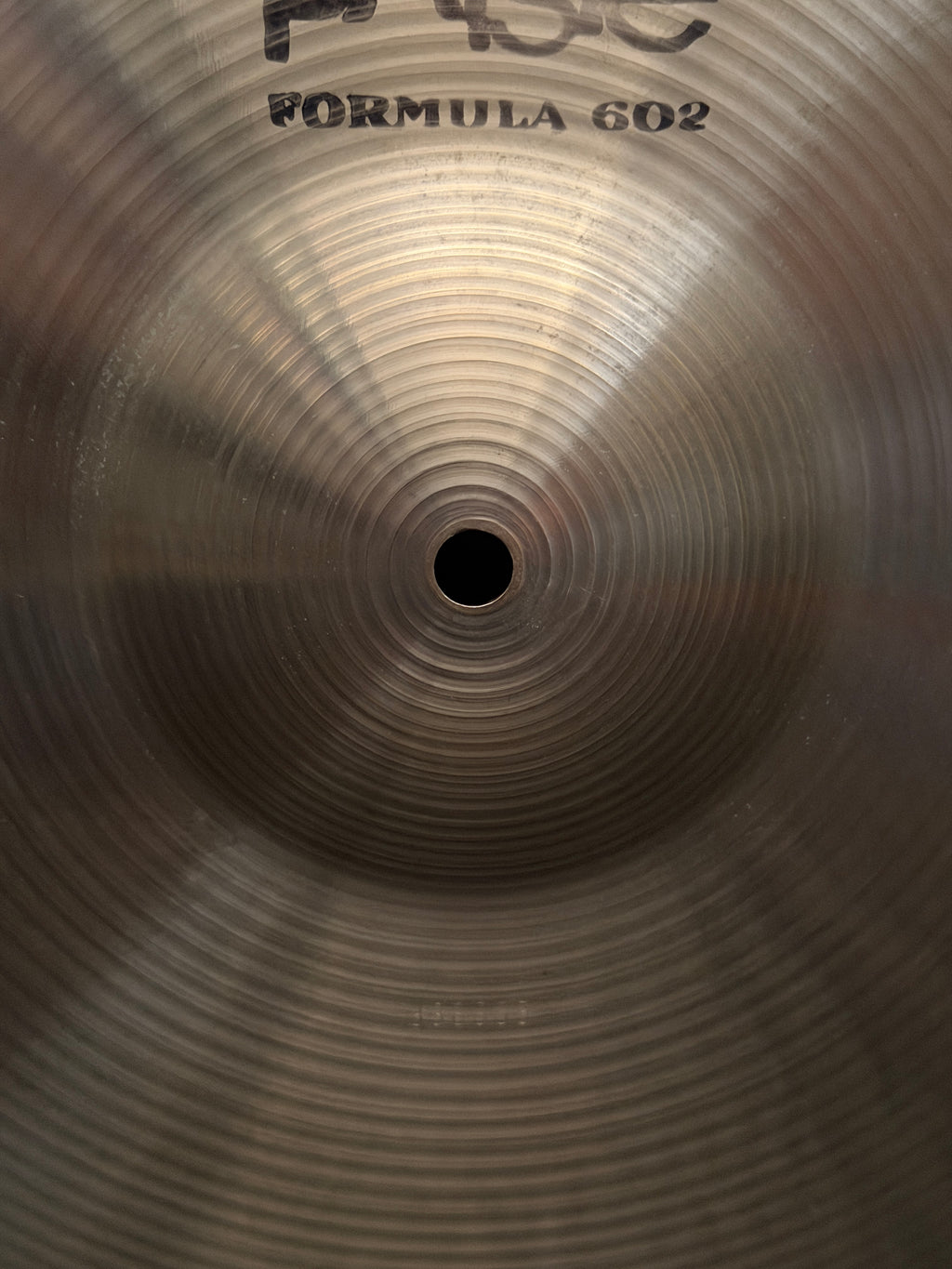 20" Paiste 602 Medium Ride 2458 grams from 1973