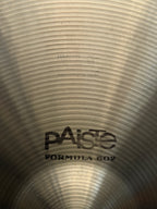 20" Paiste 602 Medium Ride 2458 grams from 1973