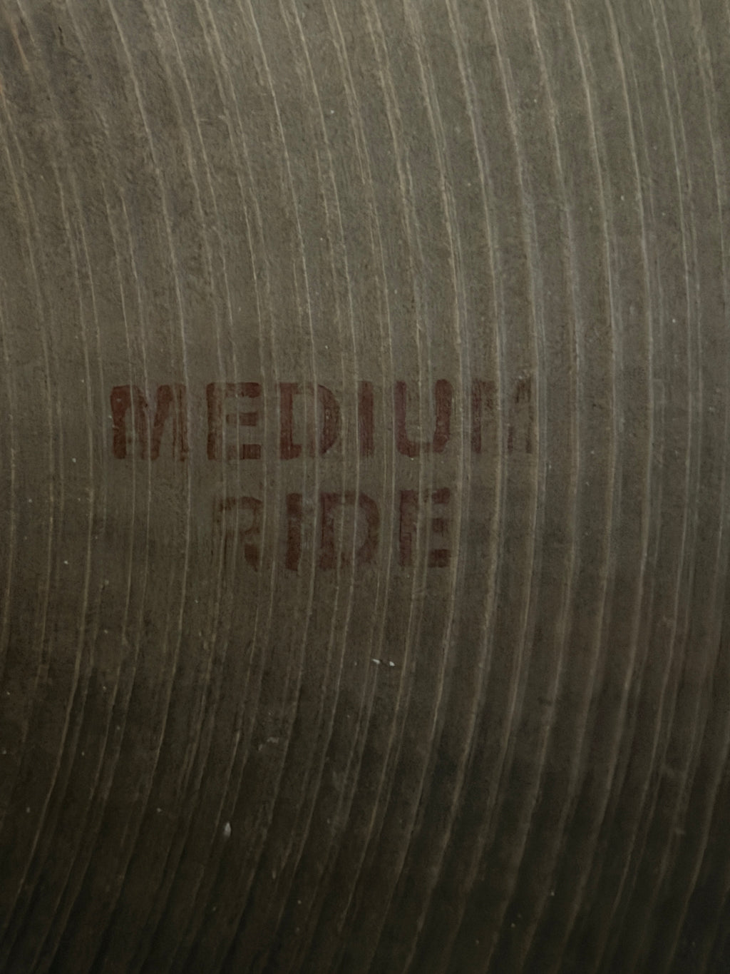 20" Paiste 602 Medium Ride 2458 grams from 1973