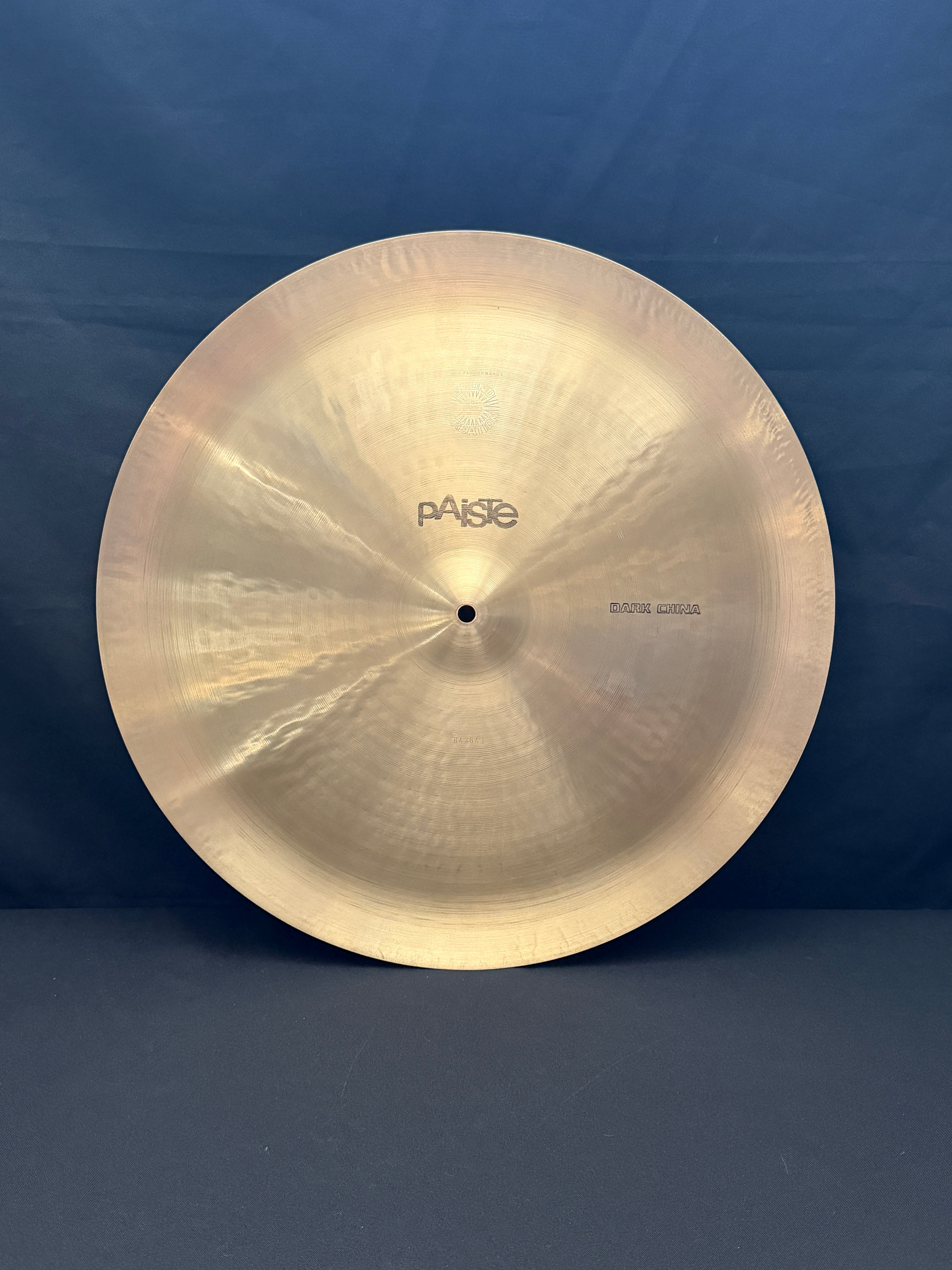 20" Paiste Sound Creation Dark China from 1978