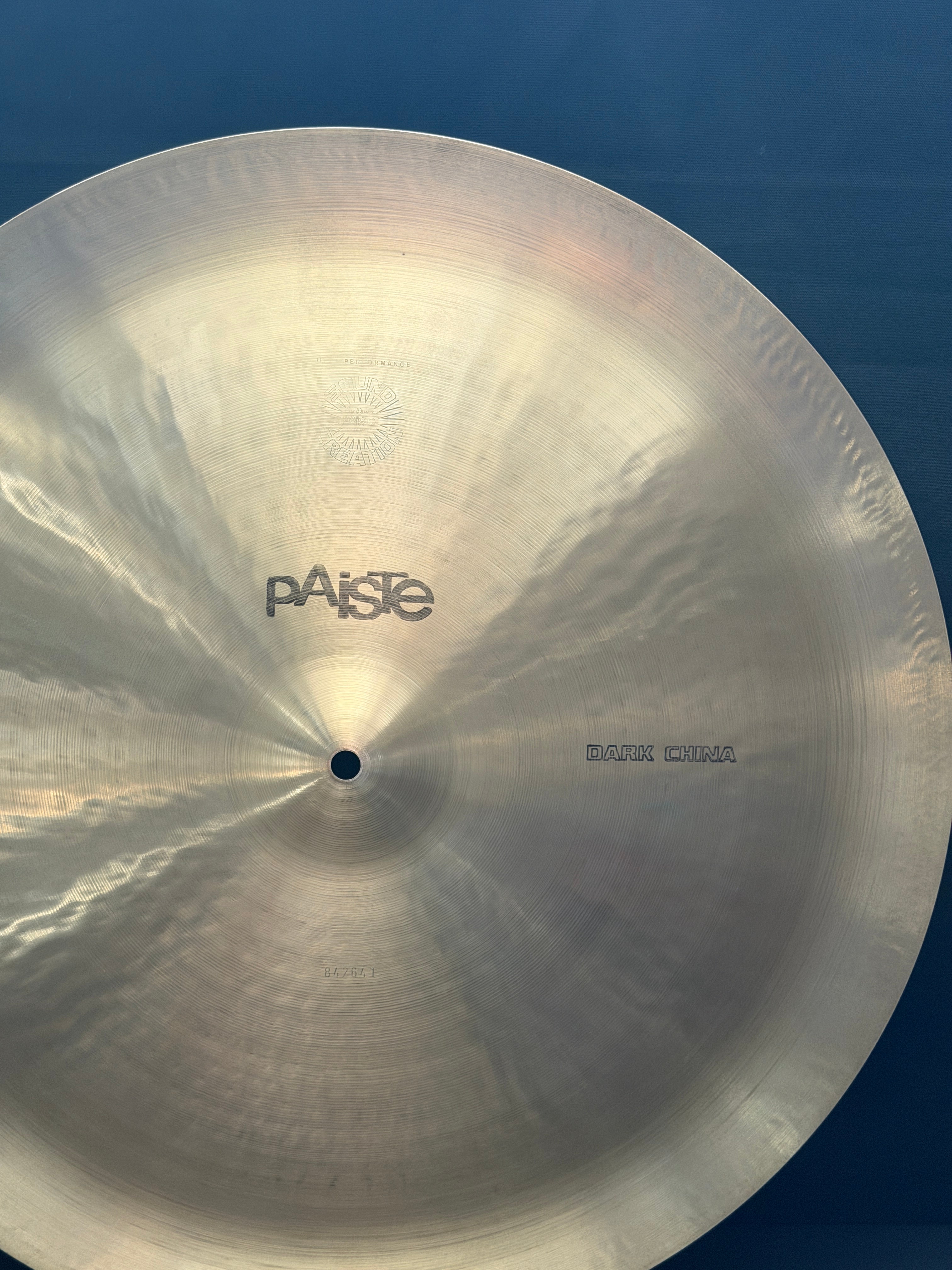 20" Paiste Sound Creation Dark China from 1978