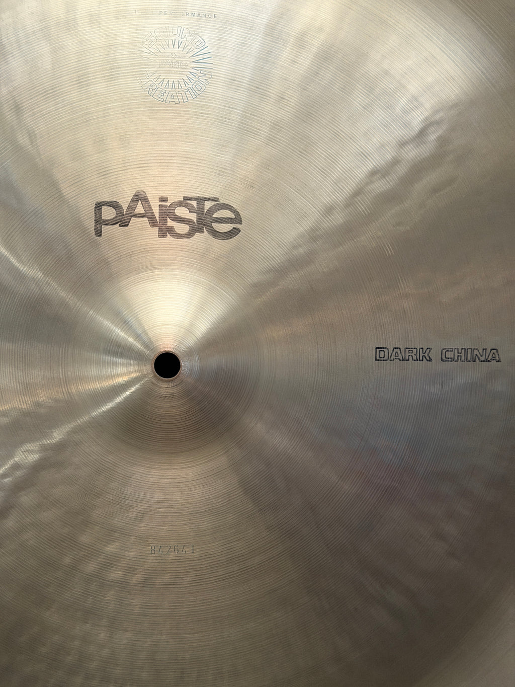 20" Paiste Sound Creation Dark China from 1978