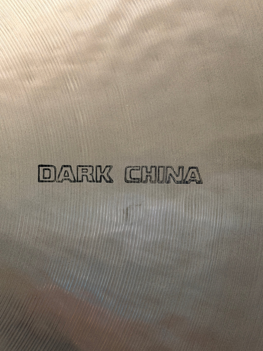 20" Paiste Sound Creation Dark China from 1978