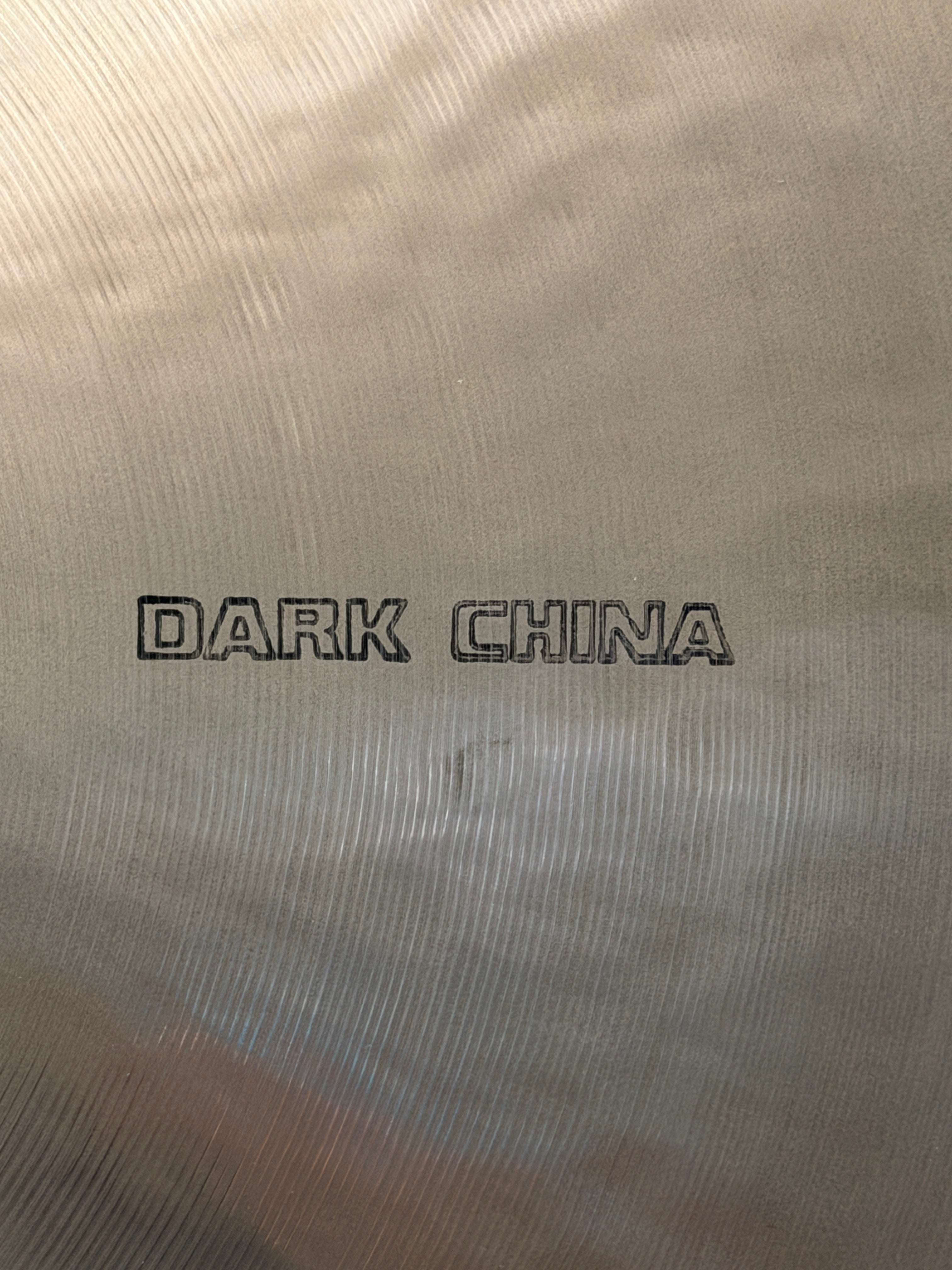 20" Paiste Sound Creation Dark China from 1978