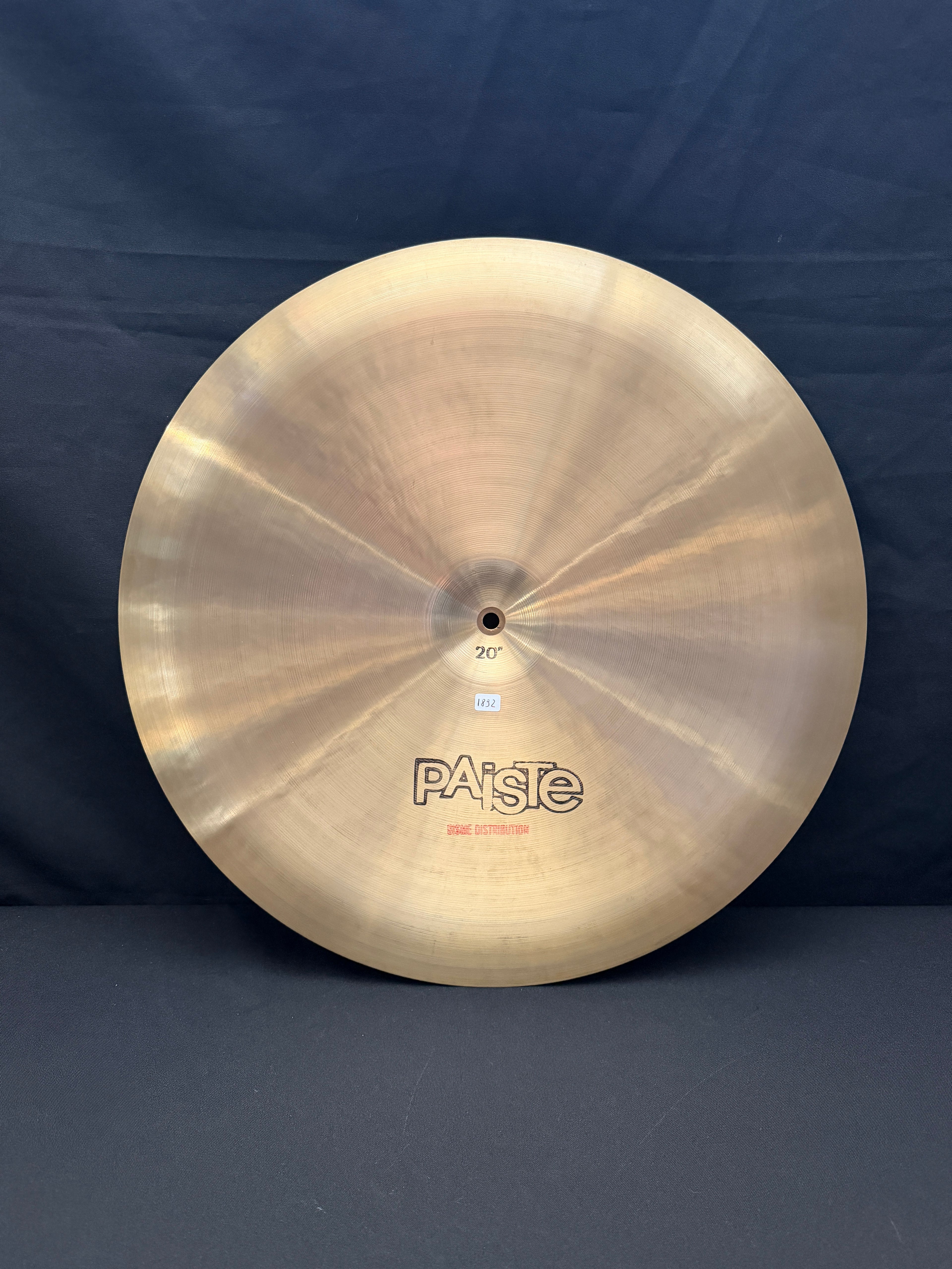 20" Paiste Sound Creation Dark China from 1978