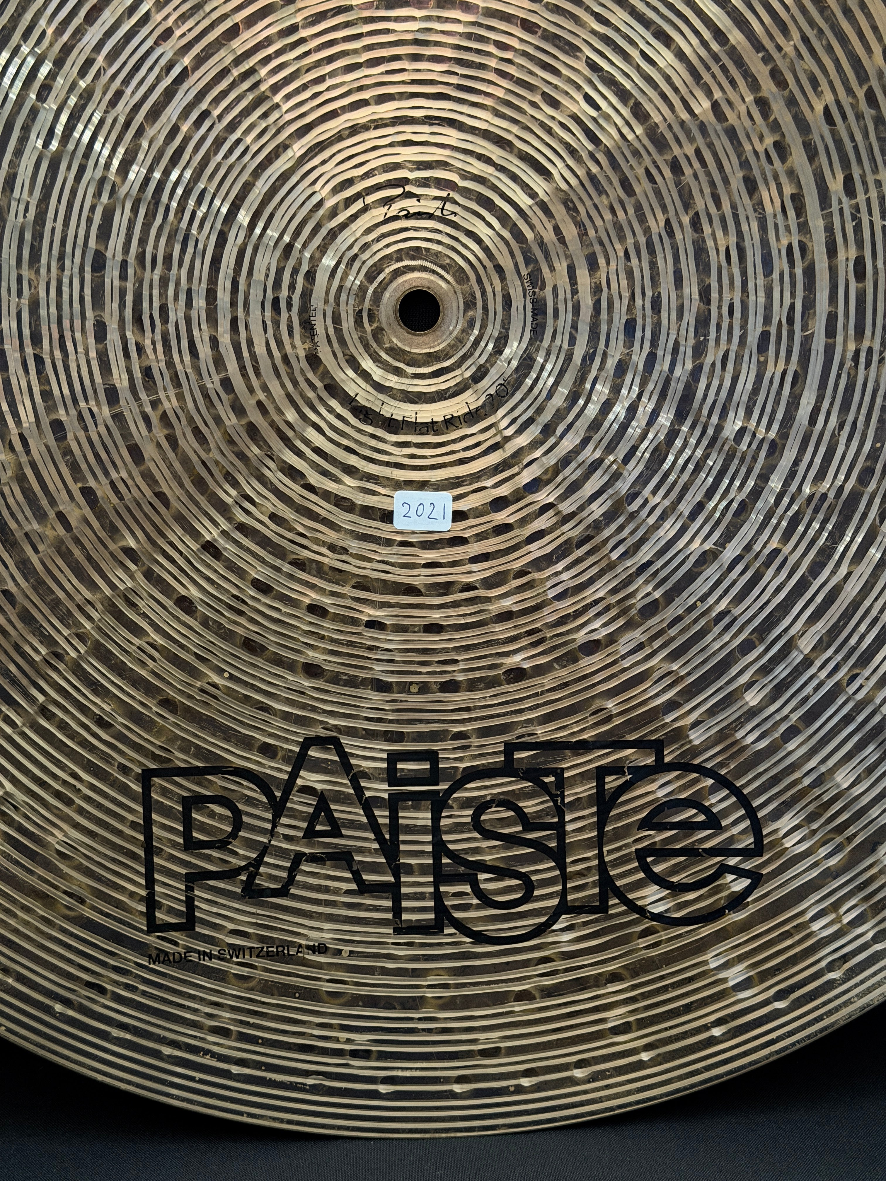 20" Paiste Traditional Light Flat Ride 2021 grams from 2008
