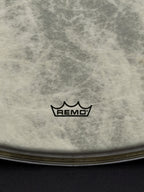20" Remo Fiberskyn Gretsch logo resonant bass drum head