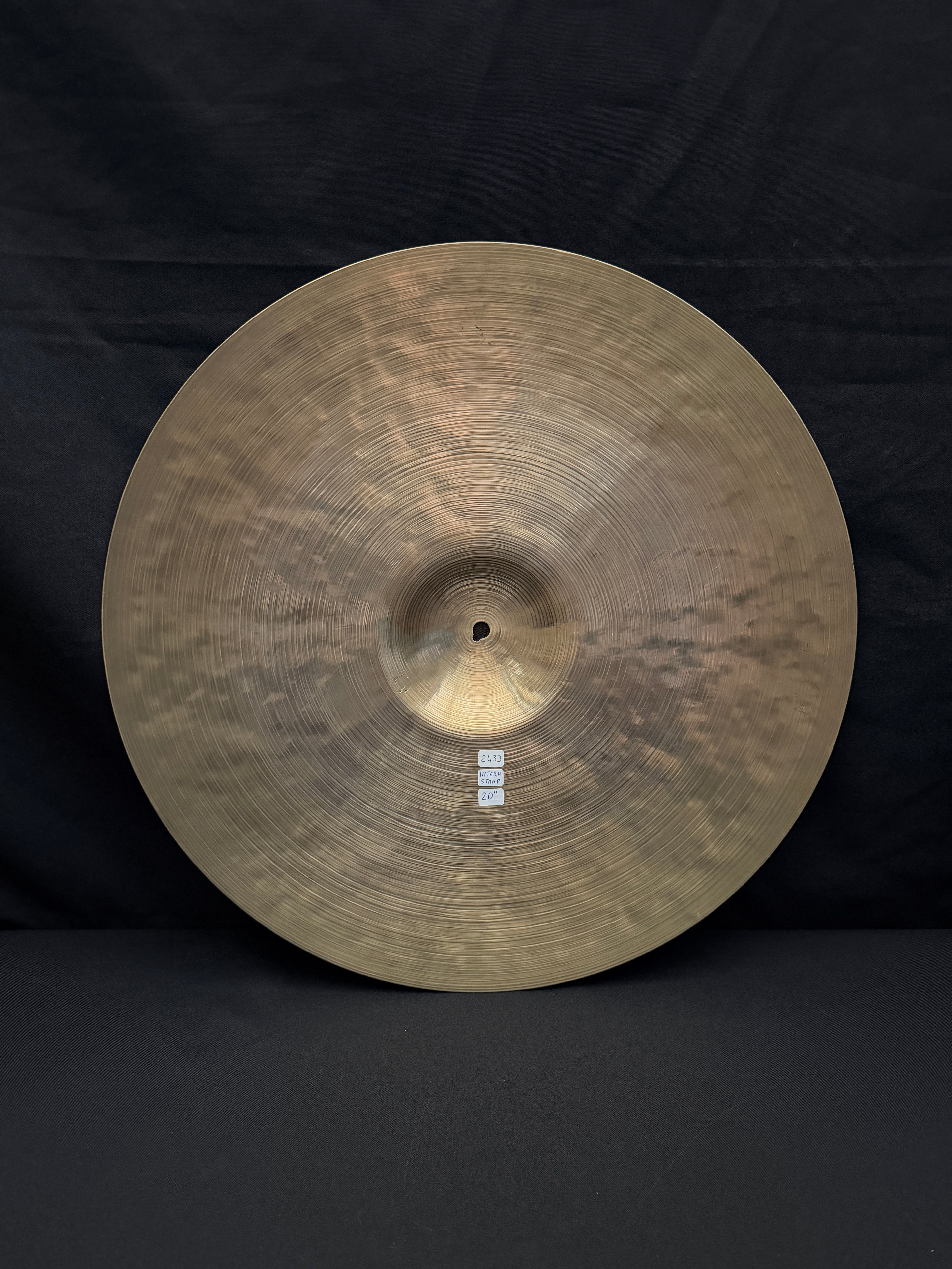 20" Zildjian K Istanbul cymbal Intermediate Stamp 2433 grams