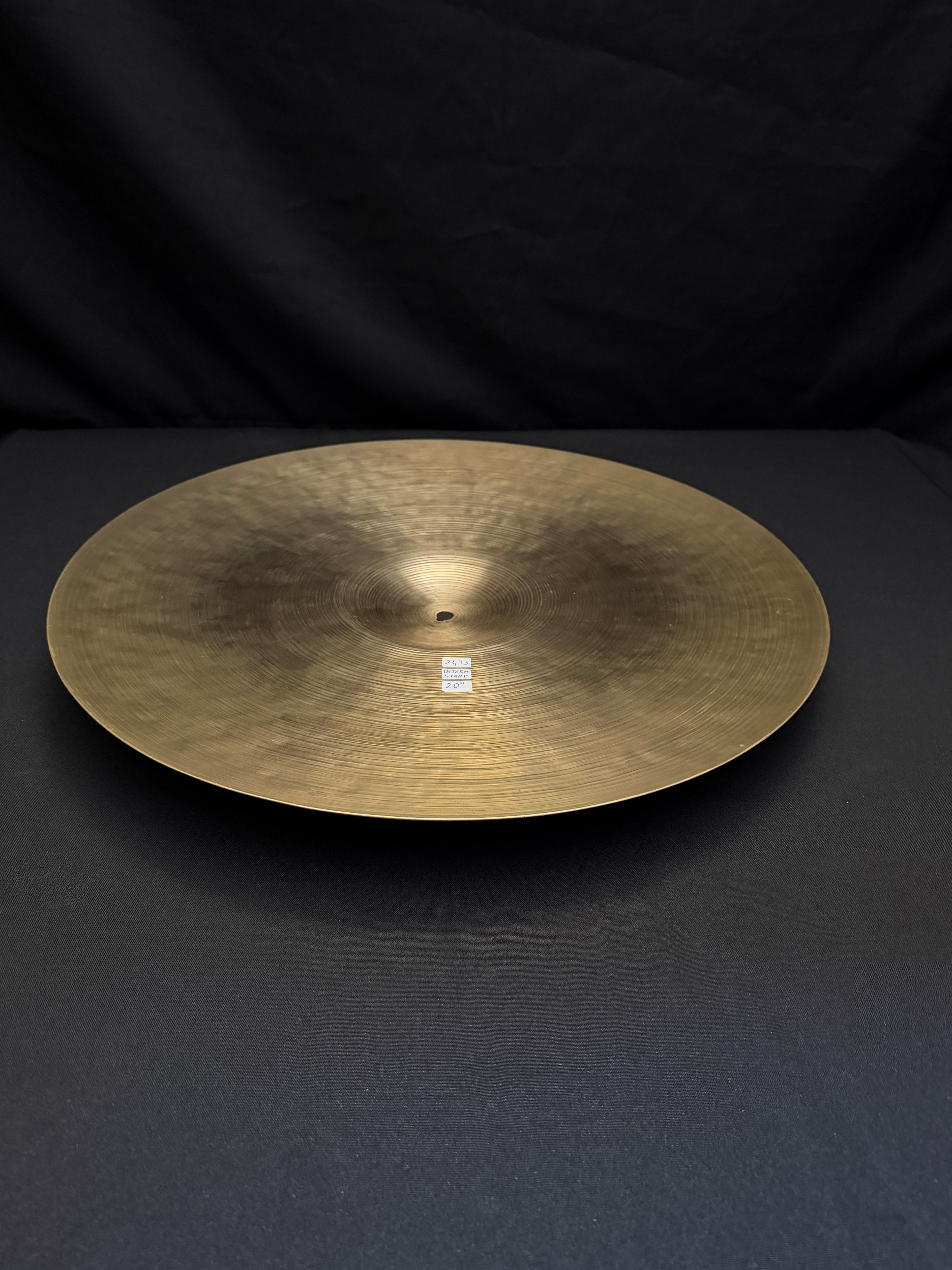 20" Zildjian K Istanbul cymbal Intermediate Stamp 2433 grams