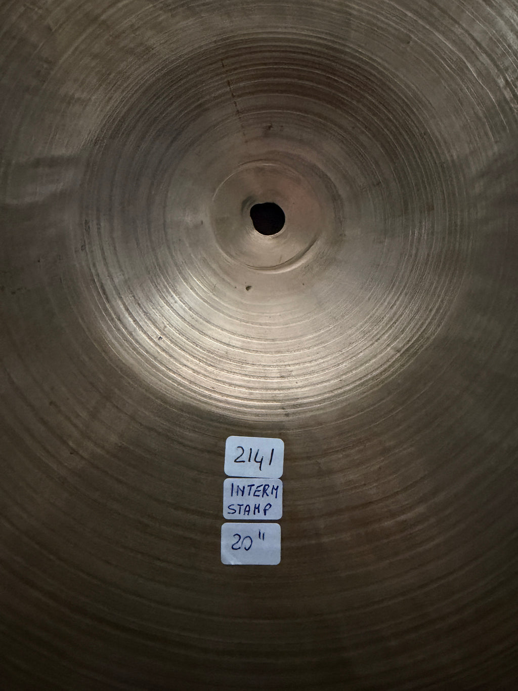 20" Zildjian K Istanbul cymbal Intermediate Stamp 2141 grams