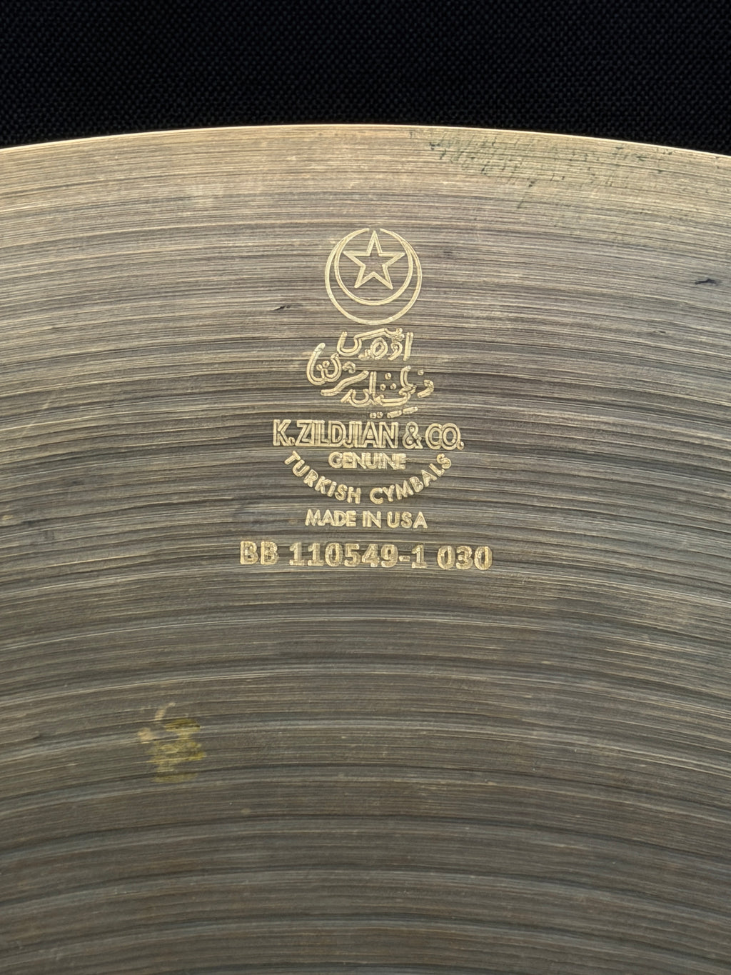 20" Zildjian Kerope Ride 1936 grams