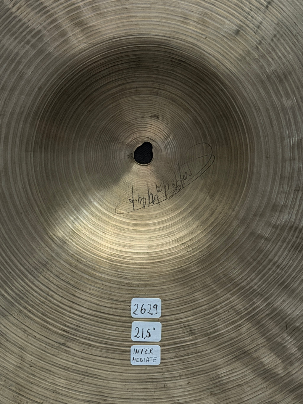 21,5" Zildjian K Istanbul cymbal Intermediate Stamp 2629 grams