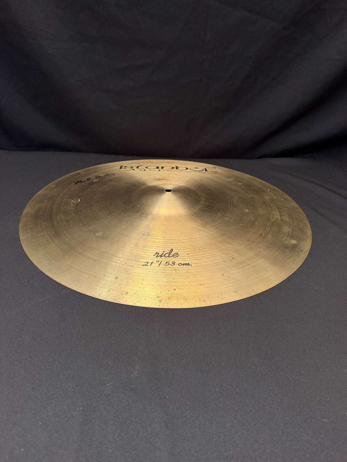 21" Istanbul Agop Mel Lewis Signature Ride 2124 grams