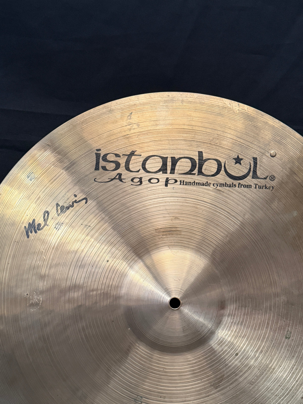 21" Istanbul Agop Mel Lewis Signature Ride 2124 grams