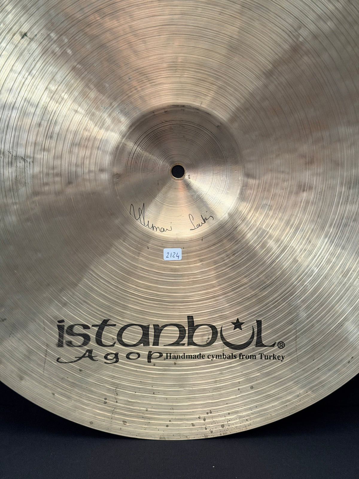 21" Istanbul Agop Mel Lewis Signature Ride 2124 grams