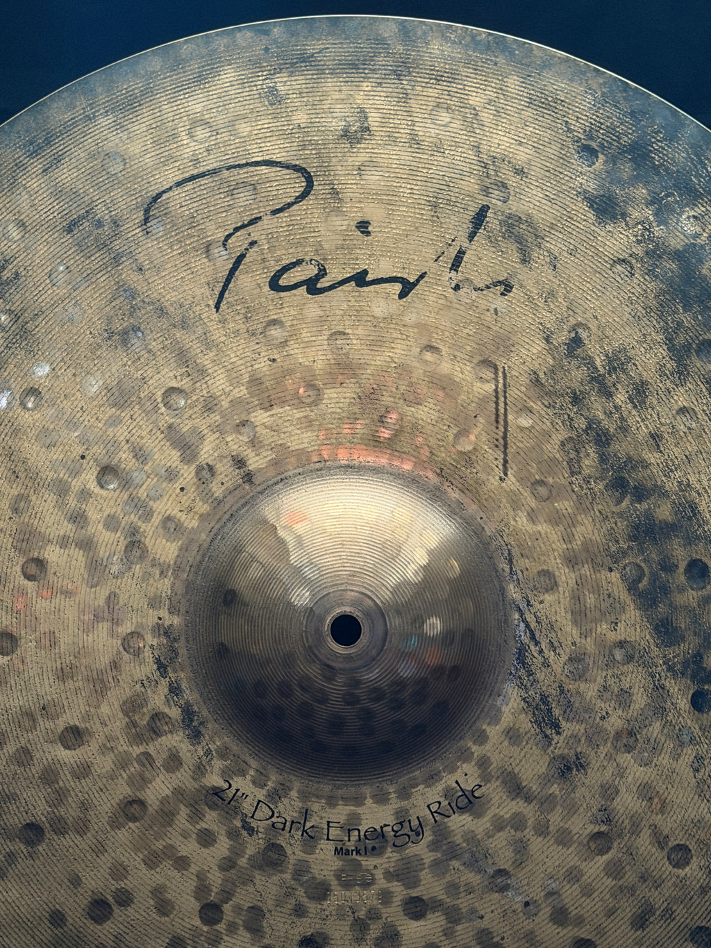 21" Paiste Dark Energy Ride Mark I 2592 grams from 2005