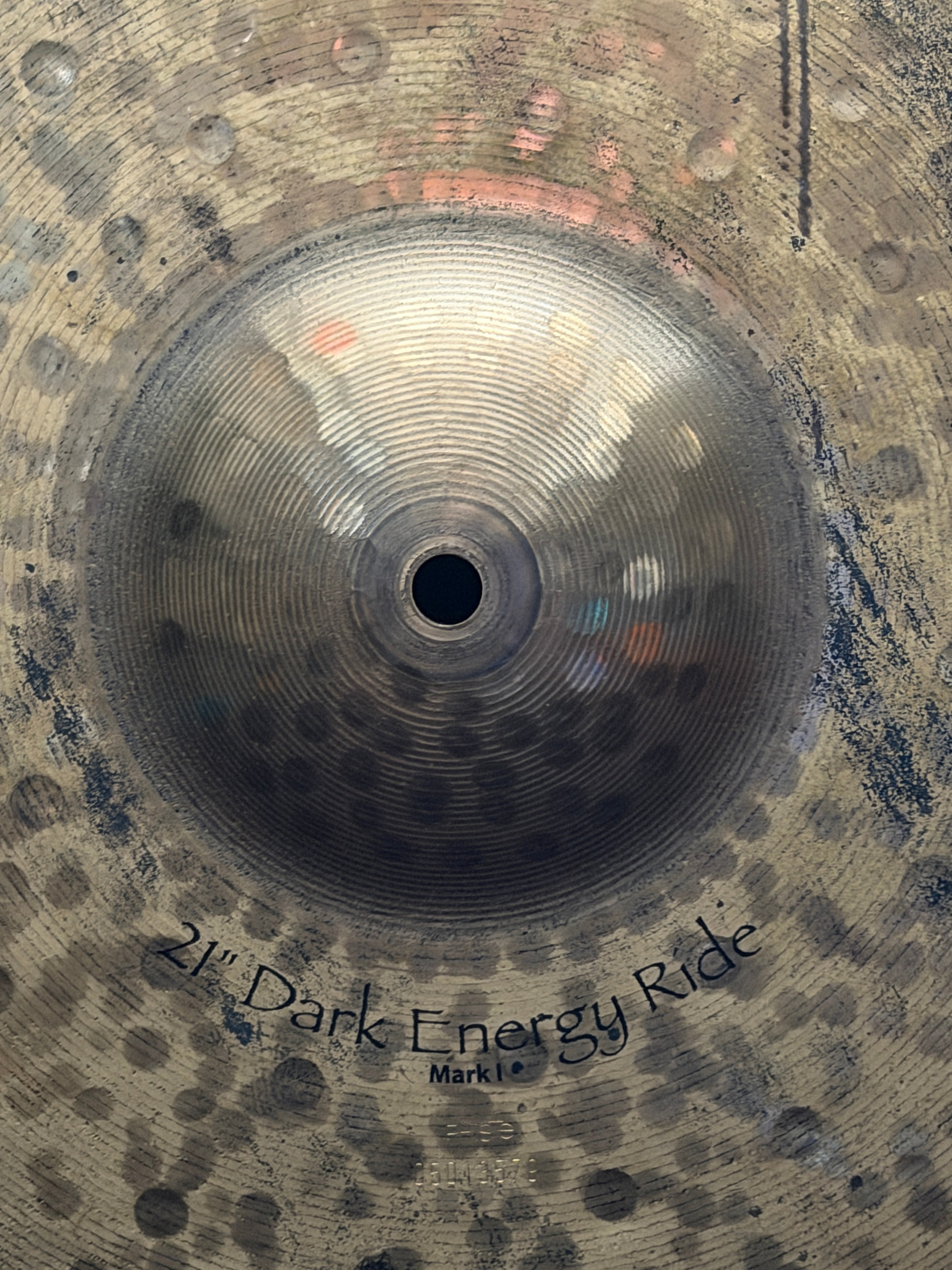 21" Paiste Dark Energy Ride Mark I 2592 grams from 2005