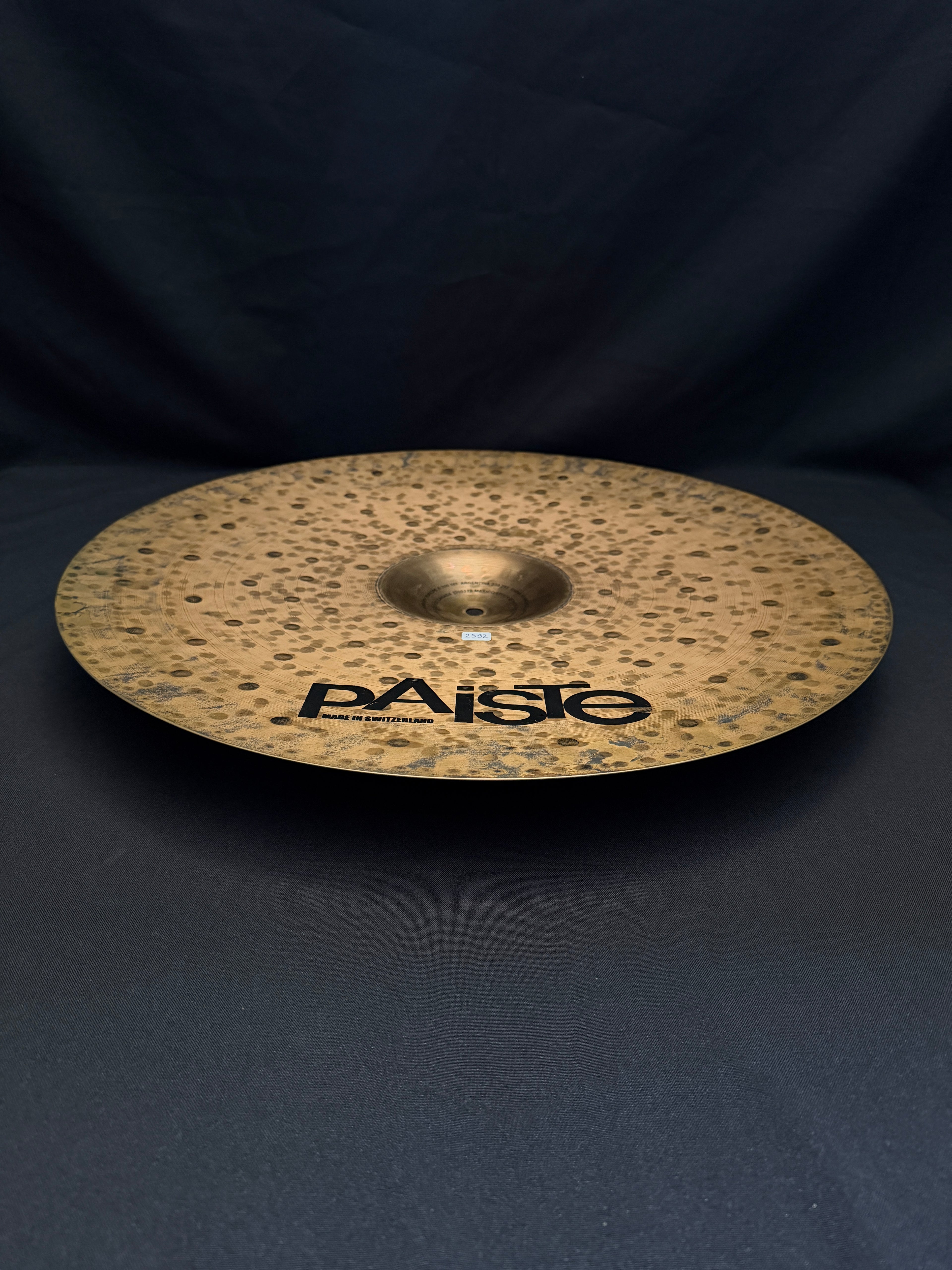 21" Paiste Dark Energy Ride Mark I 2592 grams from 2005