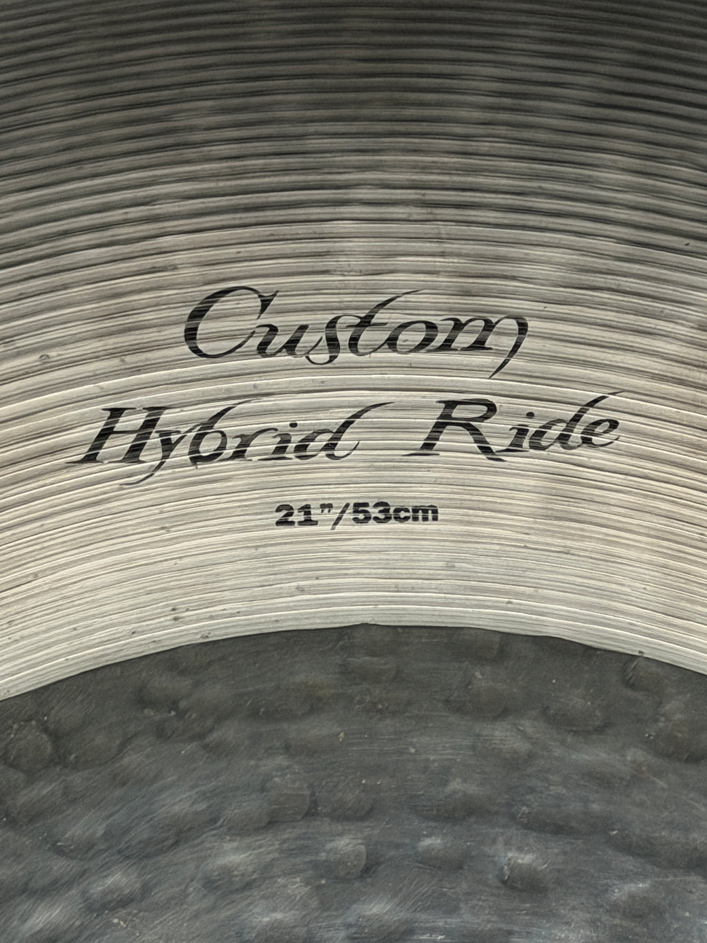 21" Zildjian K-Custom Hybrid Ride 2979 grams