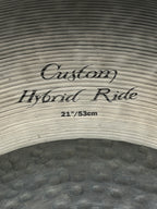 21" Zildjian K-Custom Hybrid Ride 2979 grams