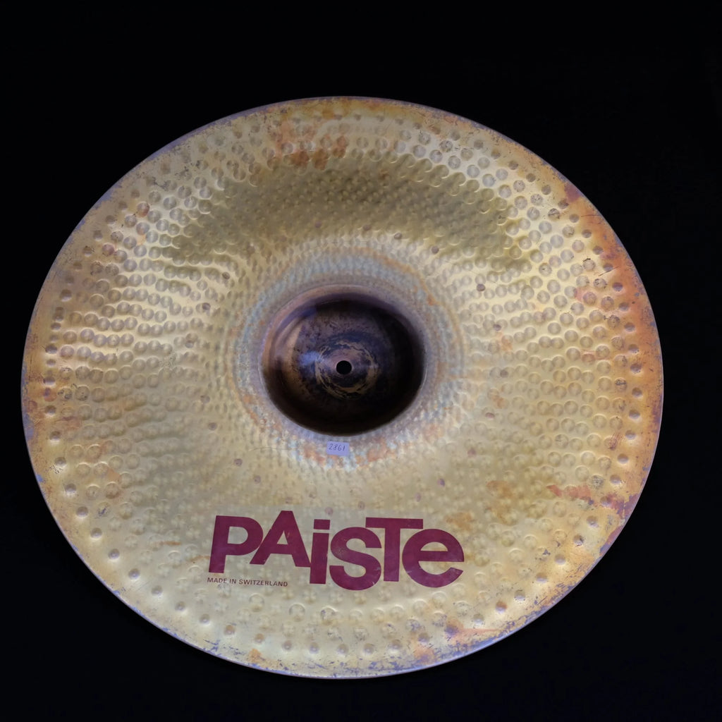 21" Paiste RUDE Ride/Crash from 1986