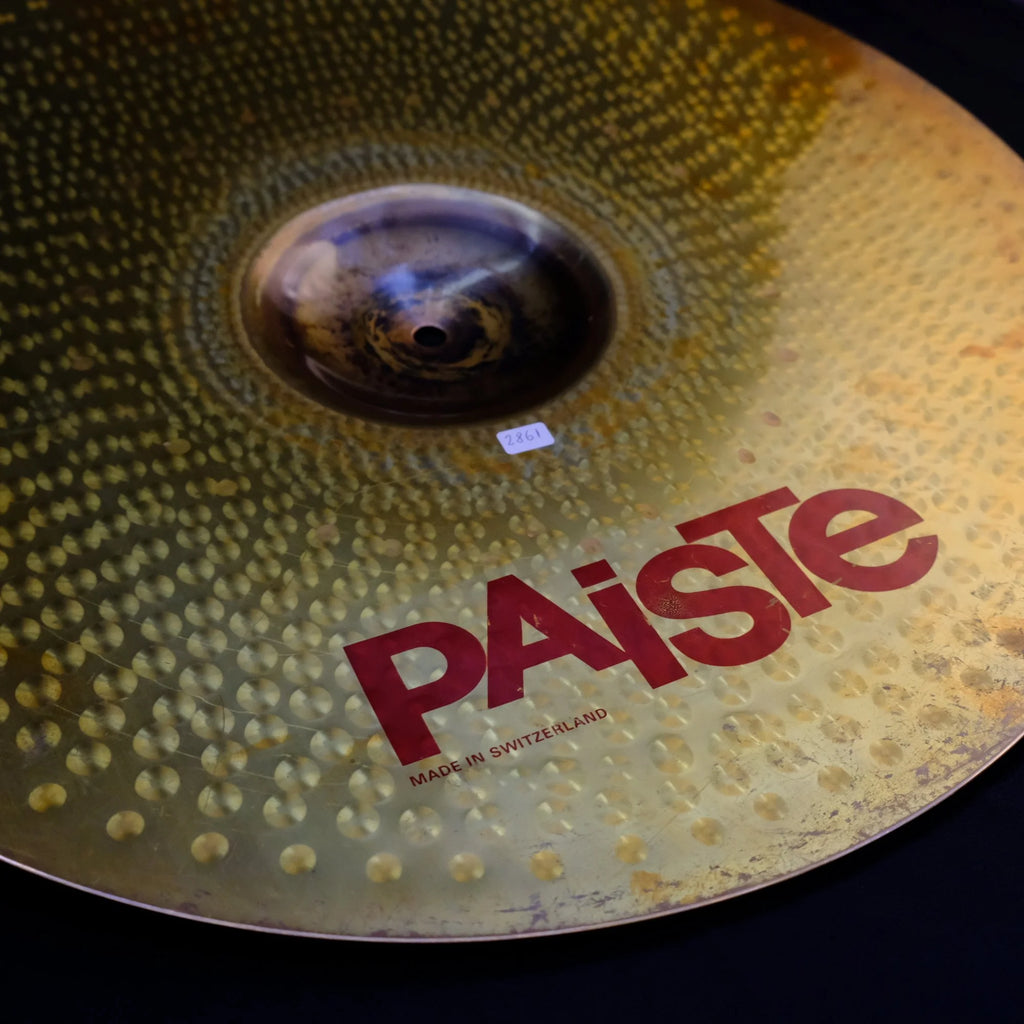 21" Paiste RUDE Ride/Crash from 1986