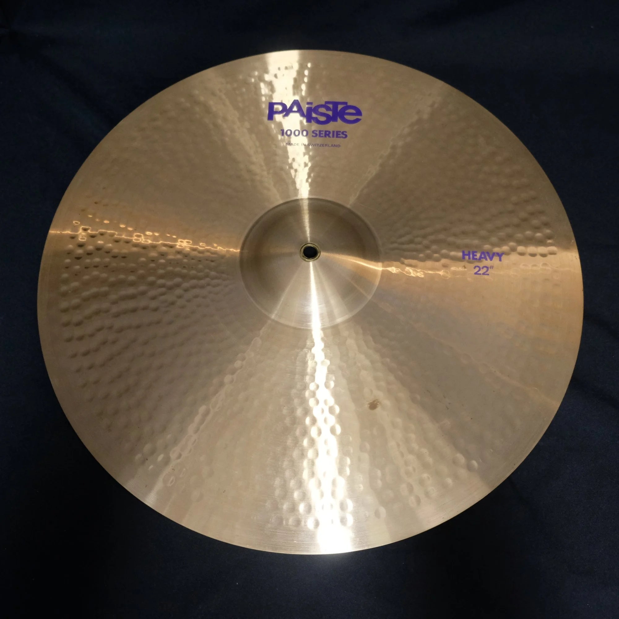 22" Paiste 1000 Series Heavy 3629 grams from 1991