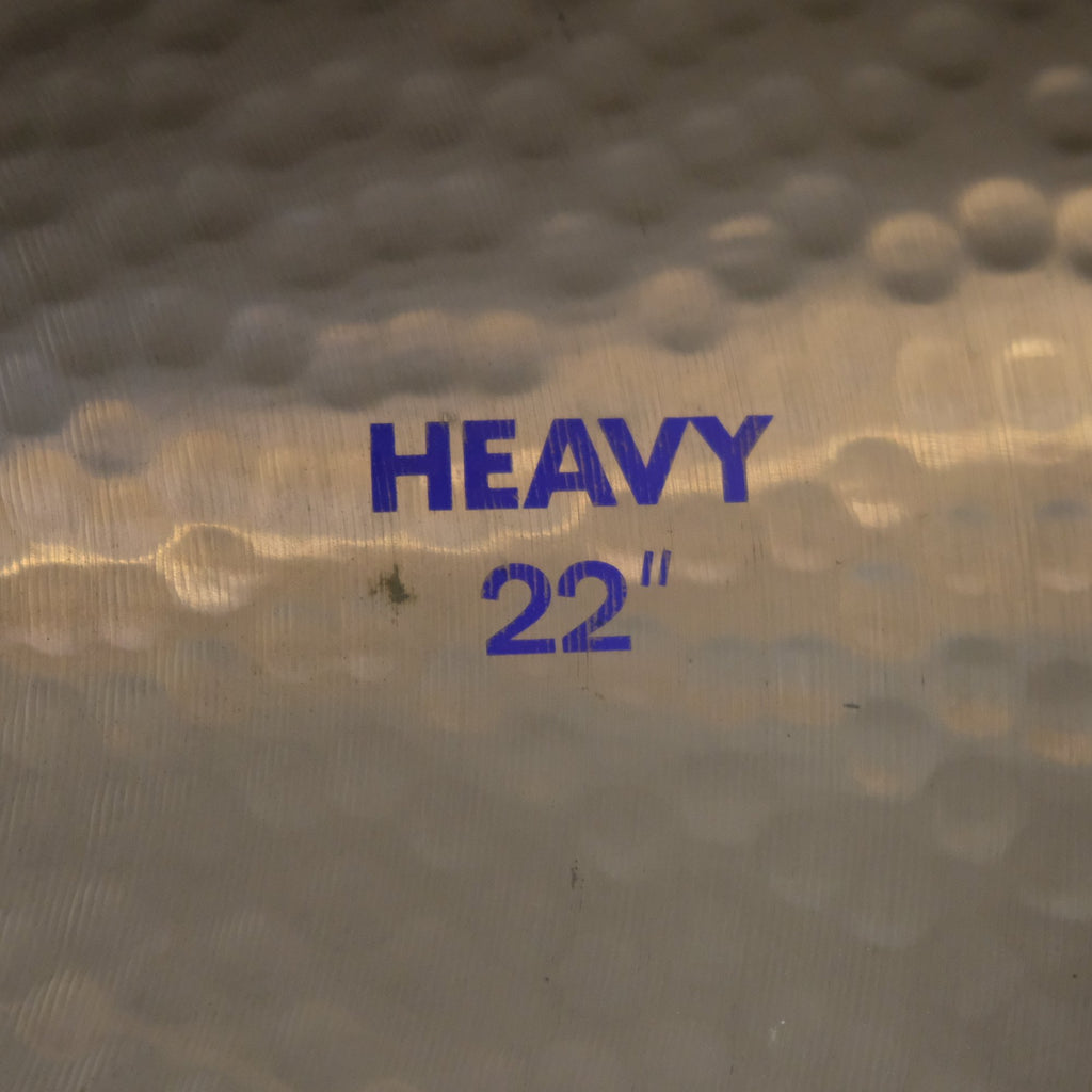 22" Paiste 1000 Series Heavy 3629 grams from 1991